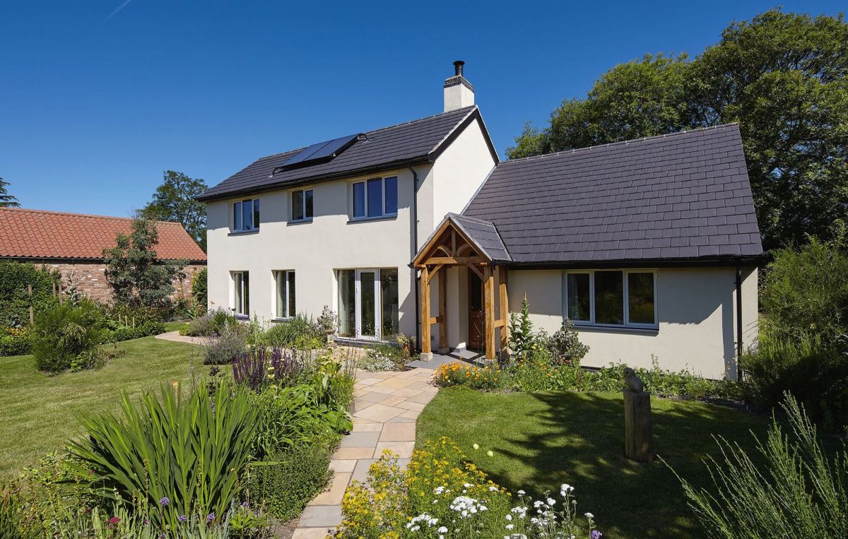 Hempcrete house