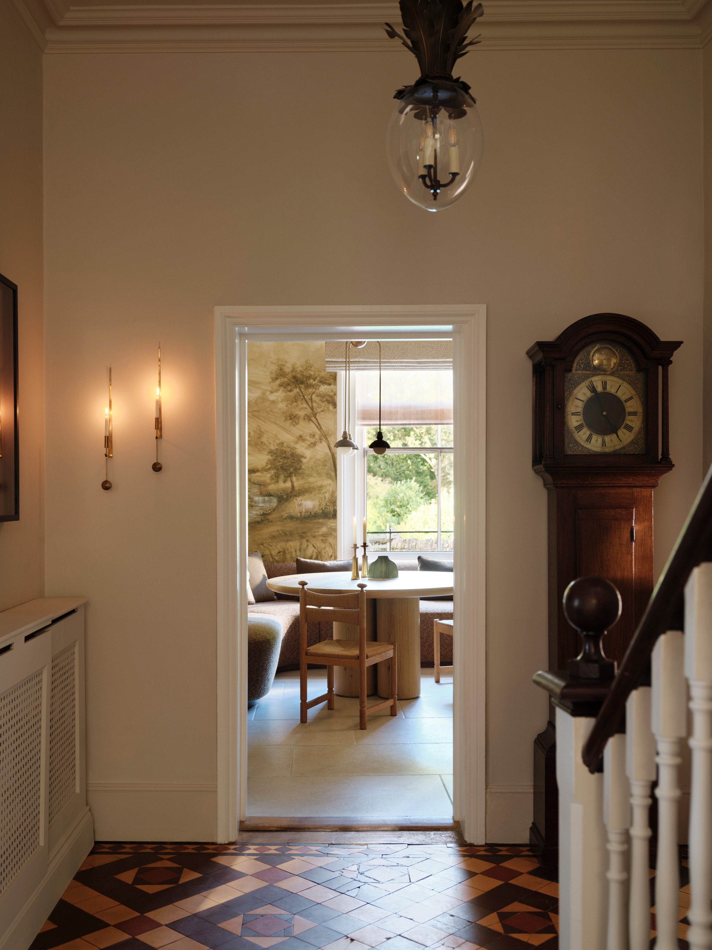 Double sash windows in a Victorian property