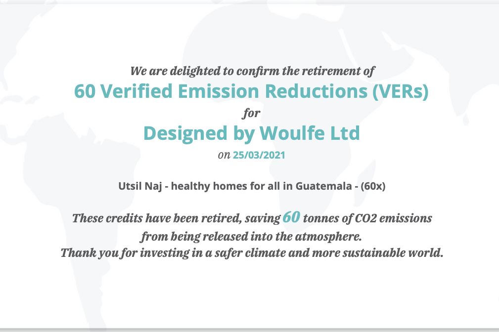 Designed by Woulfe Company Sustainability Report 2019-2020