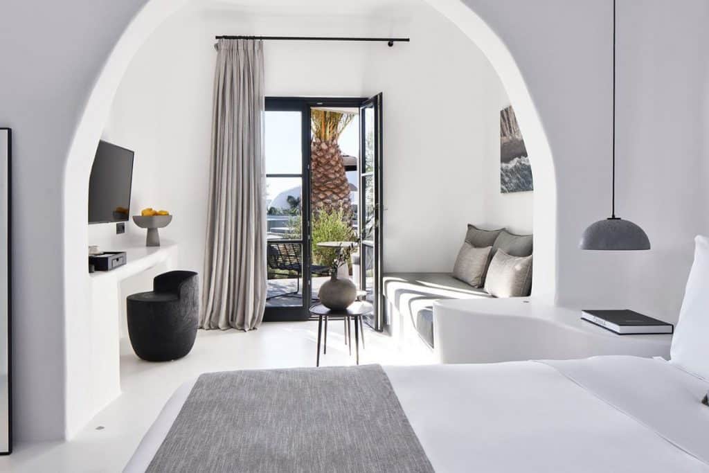 Omma Santorini Hotel Minimalist Interiors