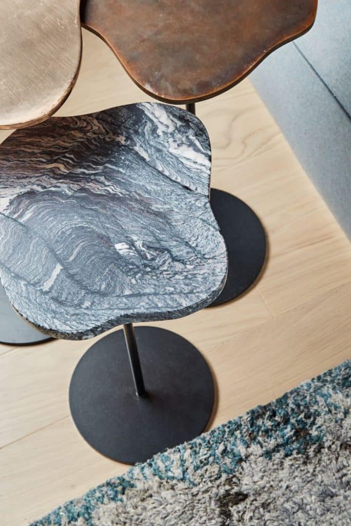 Flexform Oval Wood Coffee Table