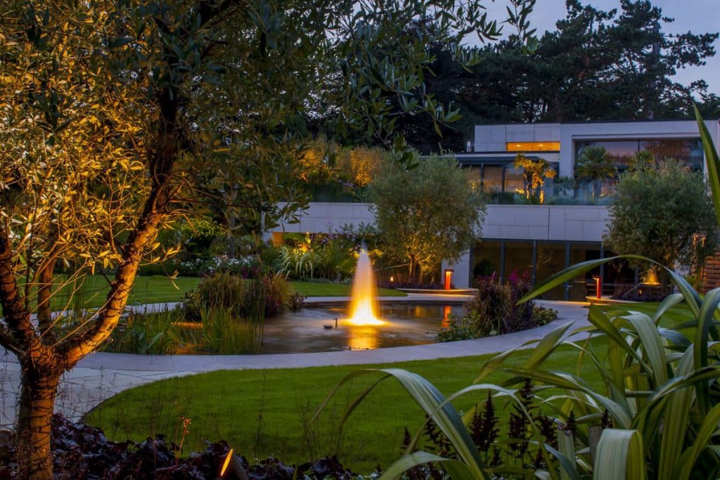 Damien Keane Designed Garden With a Water Feature