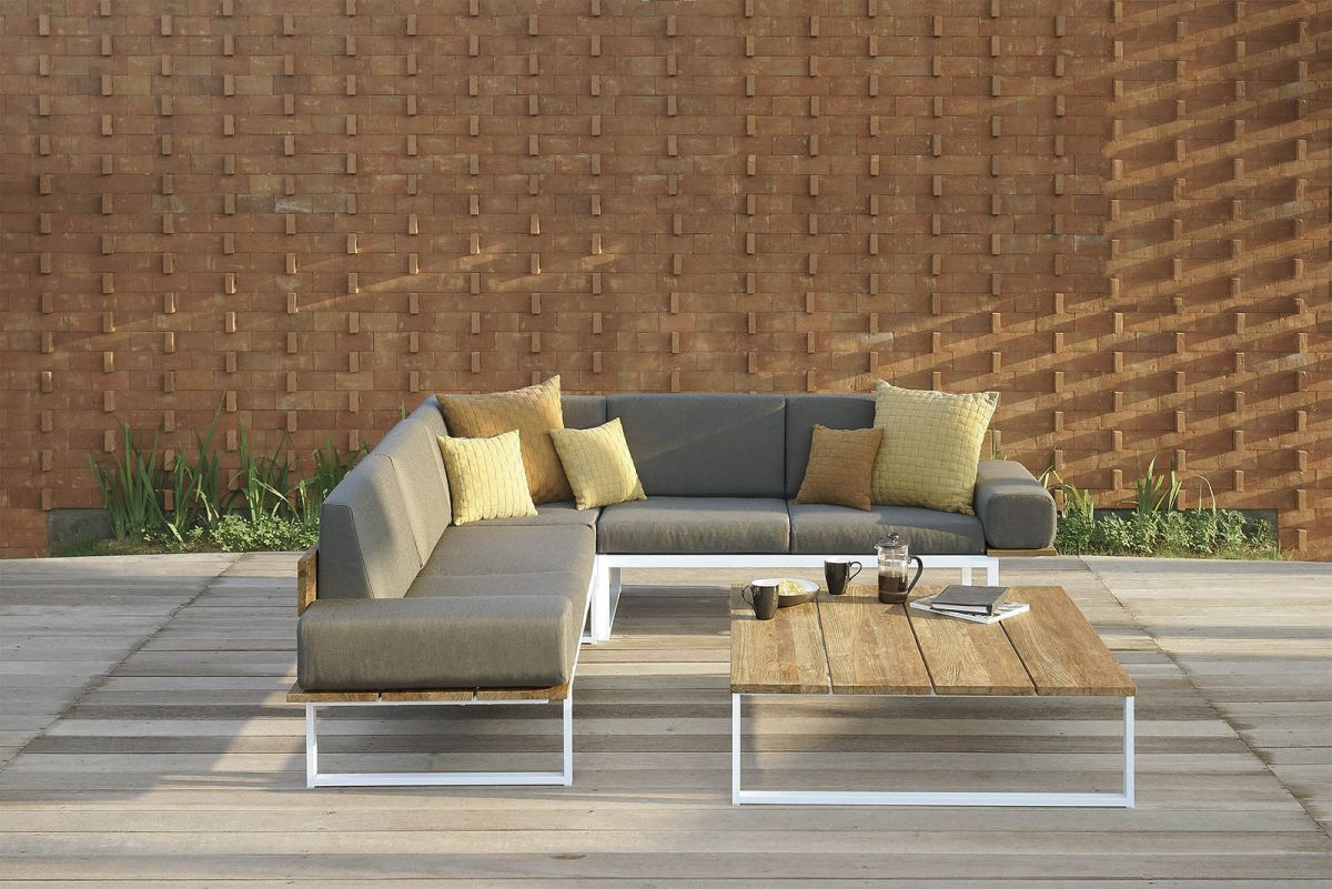 Sustainable outdoor patio seating