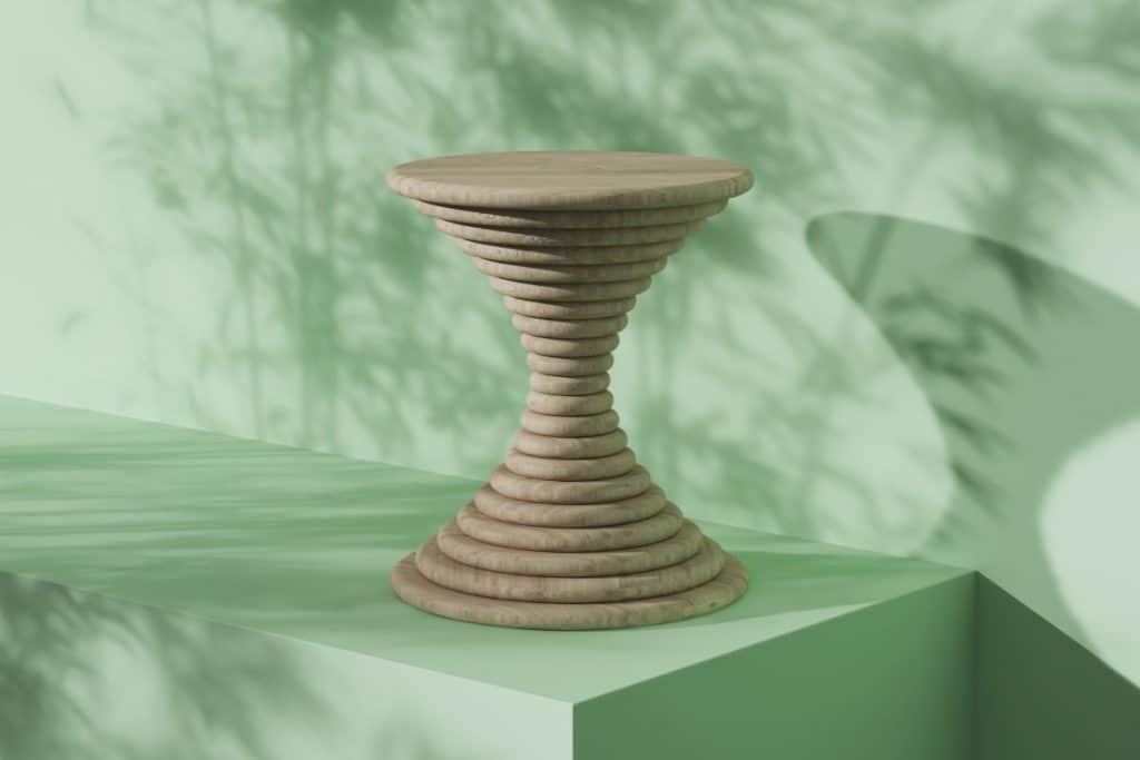 Bamboo Tamayi Stool by Objects With Narratives